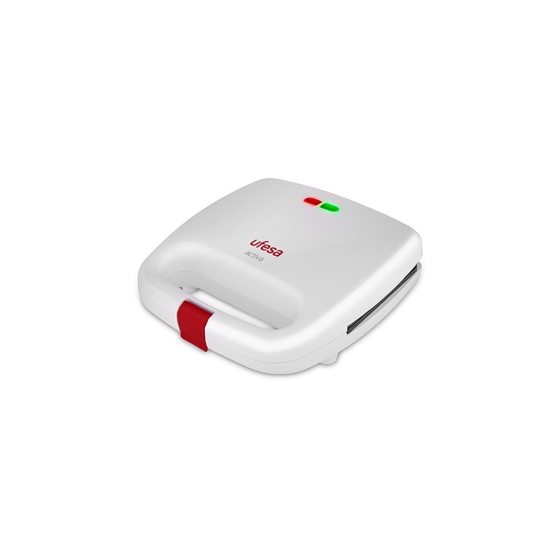 Ufesa SW7850 activa sandwichera 750 W Rojo, Blanco