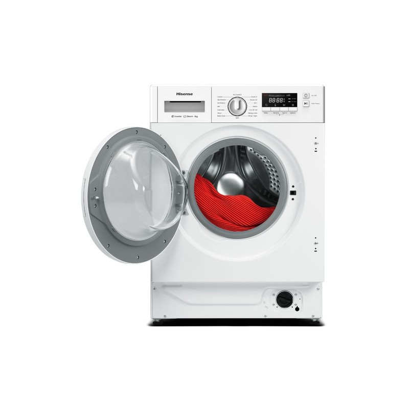 Hisense WF3M841BWIES lavadora Carga frontal 8 kg 1400 RPM Blanco
