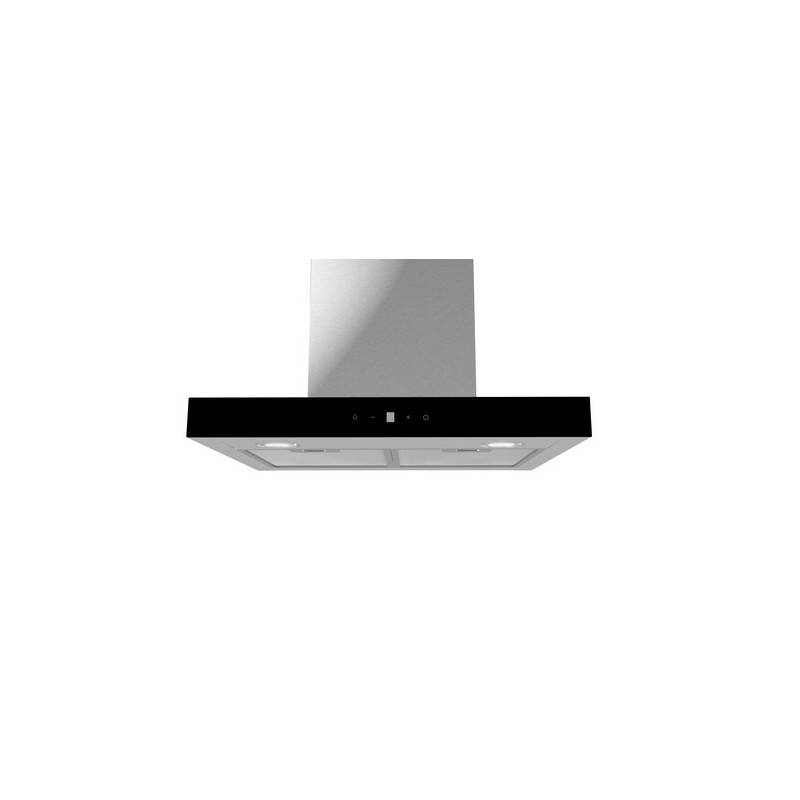 Midea MH60B4300B-ES campana De pared Negro 800 m³/h