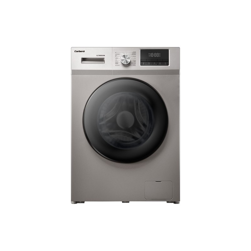 Corbero CLT805XVIN lavadora Carga frontal 8 kg 1400 RPM Gris