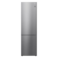LG GBB62PZGCC1 nevera y congelador Independiente 384 L C Metálico, Plata