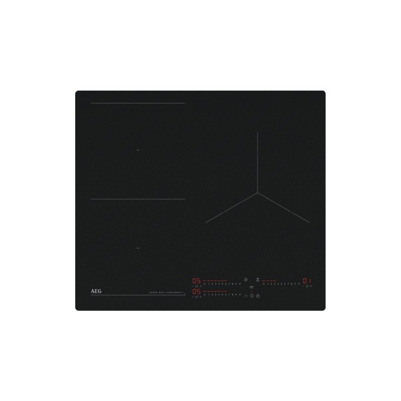 AEG TI63IQ10IZ Negro Integrado 60 cm Con placa de inducción 3 zona(s)