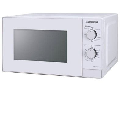 Corbero CMICM5020GW microondas Blanco Microondas con grill Encimera 20 L 700 W
