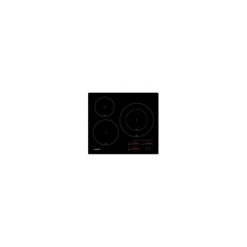 CATA INSB 6028 BK Negro Integrado 60 cm Con placa de inducción 3 zona(s)