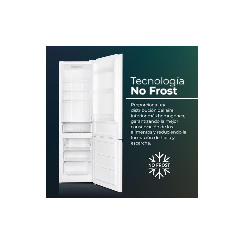 SVAN SC2602ENF nevera y congelador Independiente 326 L E Blanco