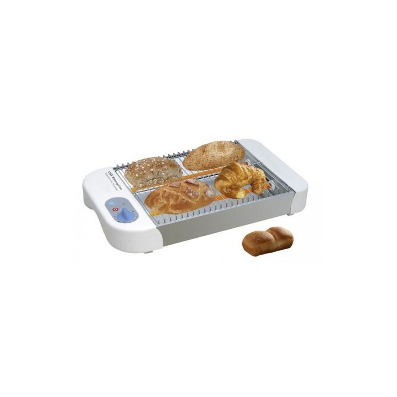 Orbegozo TO 1010 6 rebanada(s) 600 W Gris, Blanco