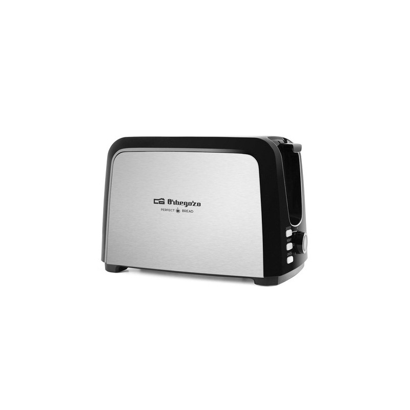 Orbegozo TO 3060 tostadora 7 2 rebanada(s) 750 W Negro, Acero inoxidable