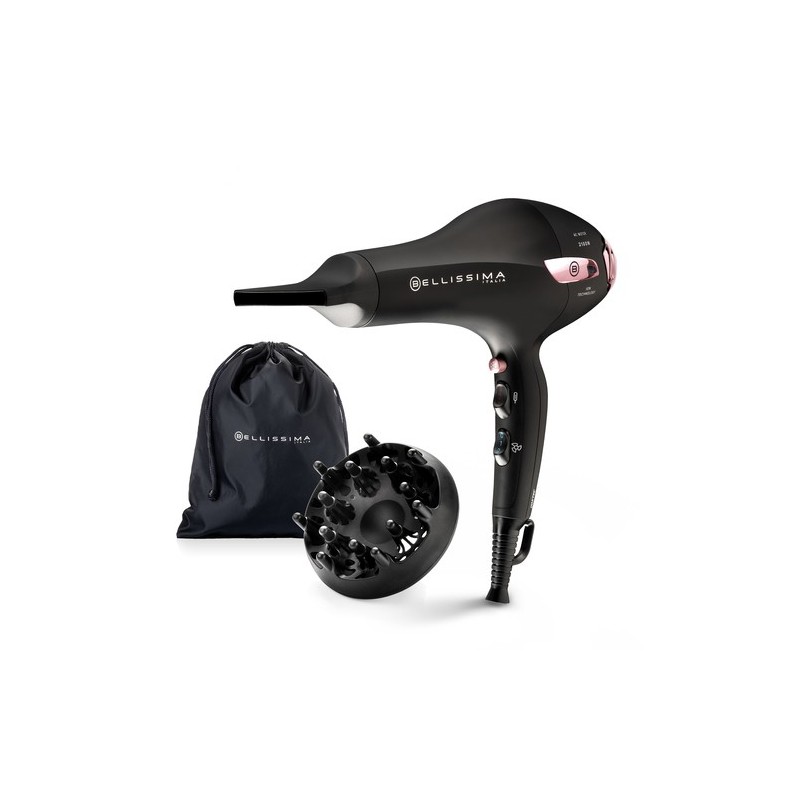 Bellissima P7 3200 secador 2100 W Negro, Rosa