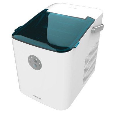 Cecotec Chillin' Ice 1200 Go Máquina para hacer cubitos de hielo portátil 12 kg/24h 120 W Azul, Blan