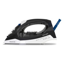 Taurus Itaca Plancha vapor-seco Suela cerámica de nanoplata 2200 W Negro, Blanco