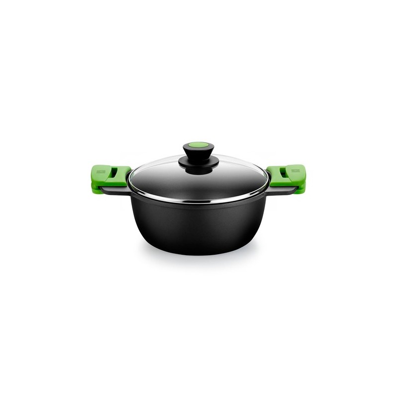 BRA A400332 cacerola 8,3 L Alrededor Negro