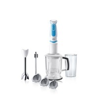 Braun MultiQuick 5 MQ 5060 WH Fit Batidora de inmersión 750 W Azul, Blanco