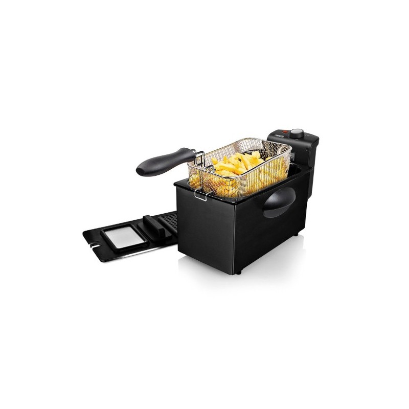 Princess 01.182731.01.650 freidora Sencillo 3 L 2000 W Negro