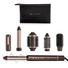 Bellissima 11956 Utensilio de peinado Herramienta de peinado con múltiples accesorios Caliente Marró