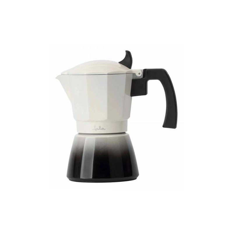 JATA HCAF2409 cafetera manual Cafetera italiana 0,45 L Negro, Blanco