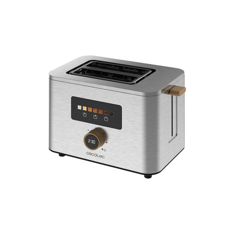 Cecotec 04843 tostadora 7 2 rebanada(s) 950 W Acero inoxidable
