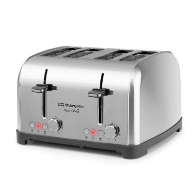 Orbegozo TO 8050 tostadora 7 4 rebanada(s) 1700 W Plata