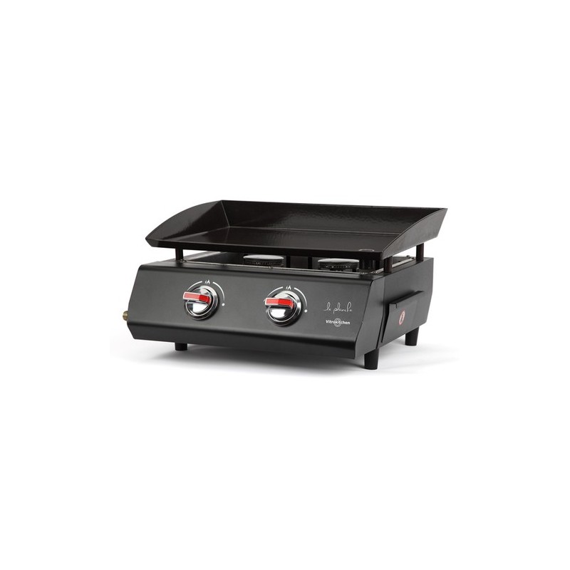 Vitrokitchen PG230NB plancha de gas 530 x 470 mm 5000 W