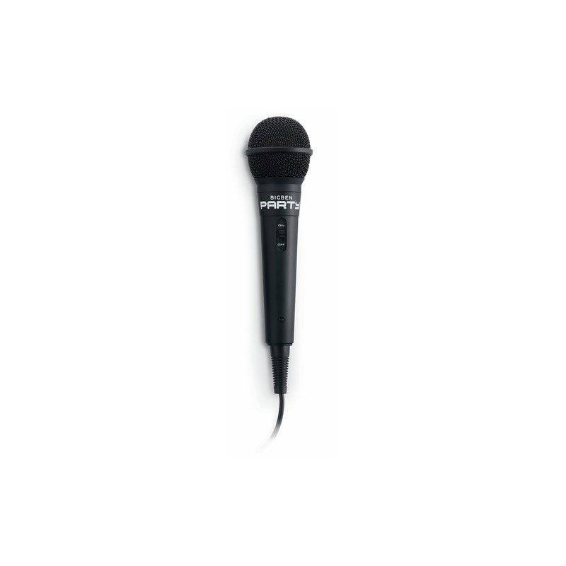Bigben Interactive PARTYMIC micrófono Negro Micrófono para karaoke Bigben Interactive PARTYMIC micrófono Negro Micrófono para karaoke
