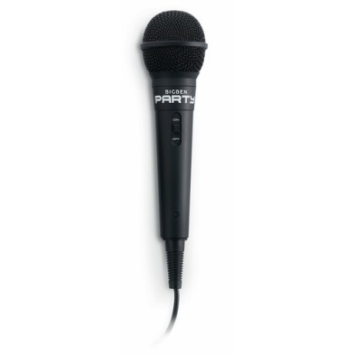 Bigben Interactive PARTYMIC micrófono Negro Micrófono para karaoke