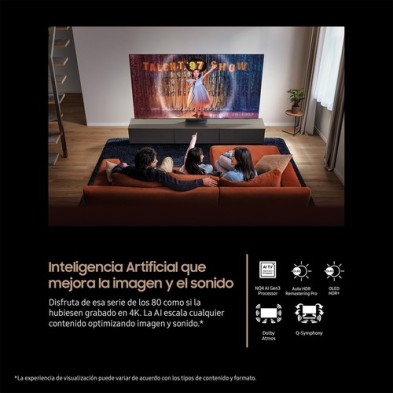 Samsung S93F TV 48" OLED 4K Vision AI Smart TV 2025