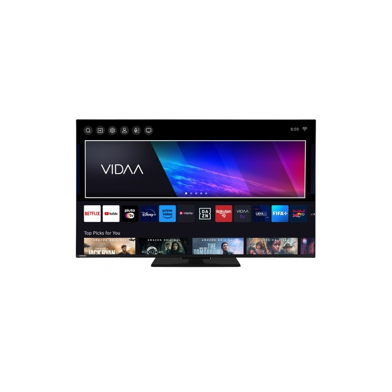 Toshiba 65QV3463DG Televisor 165,1 cm (65") 4K Ultra HD Smart TV Wifi Negro 250 cd / m²