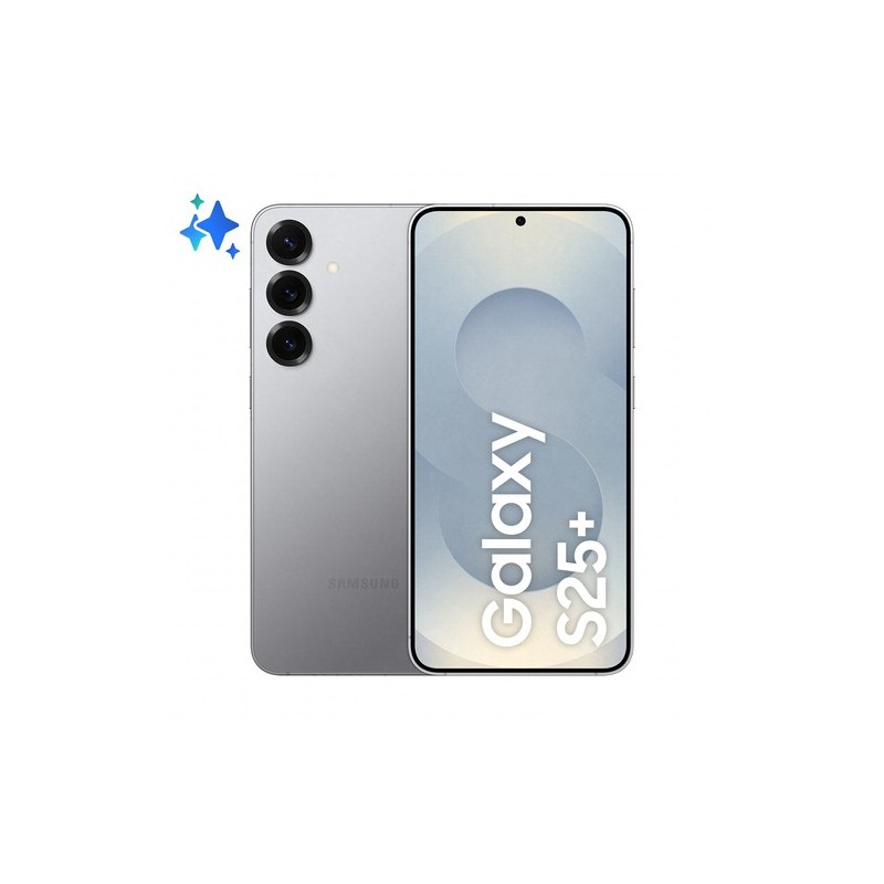 Samsung Galaxy S25+ 17 cm (6.7") SIM doble Android 15 5G USB Tipo C 12 GB 512 GB 4900 mAh Plata