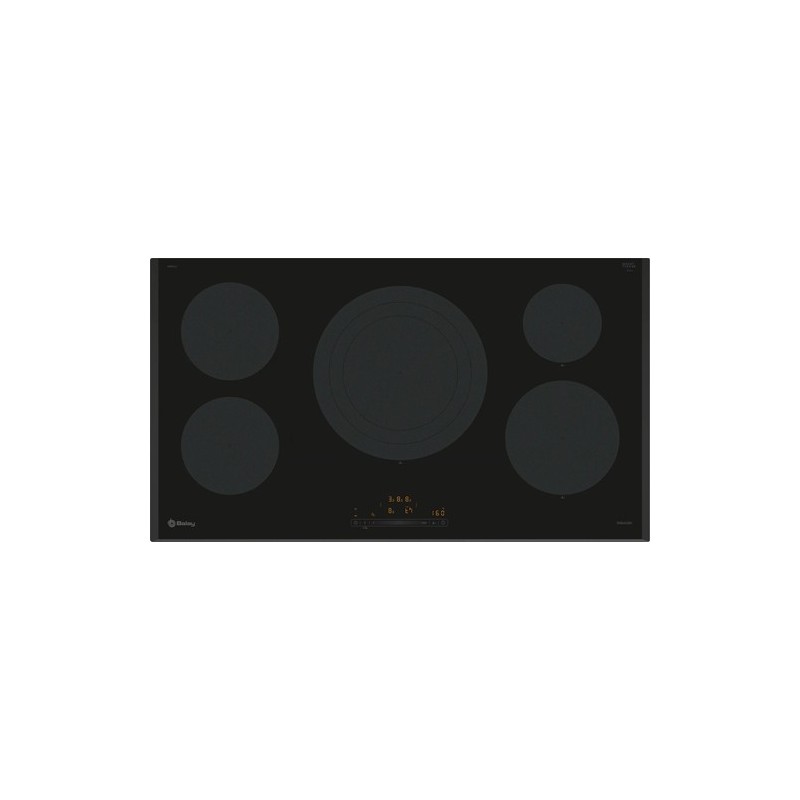 Balay 3EB997LH hobs Negro Integrado 90 cm Con placa de inducción 5 zona(s)