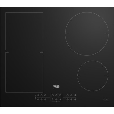 Beko HII64200FMT Negro Integrado 60 cm Con placa de inducción 4 zona(s)