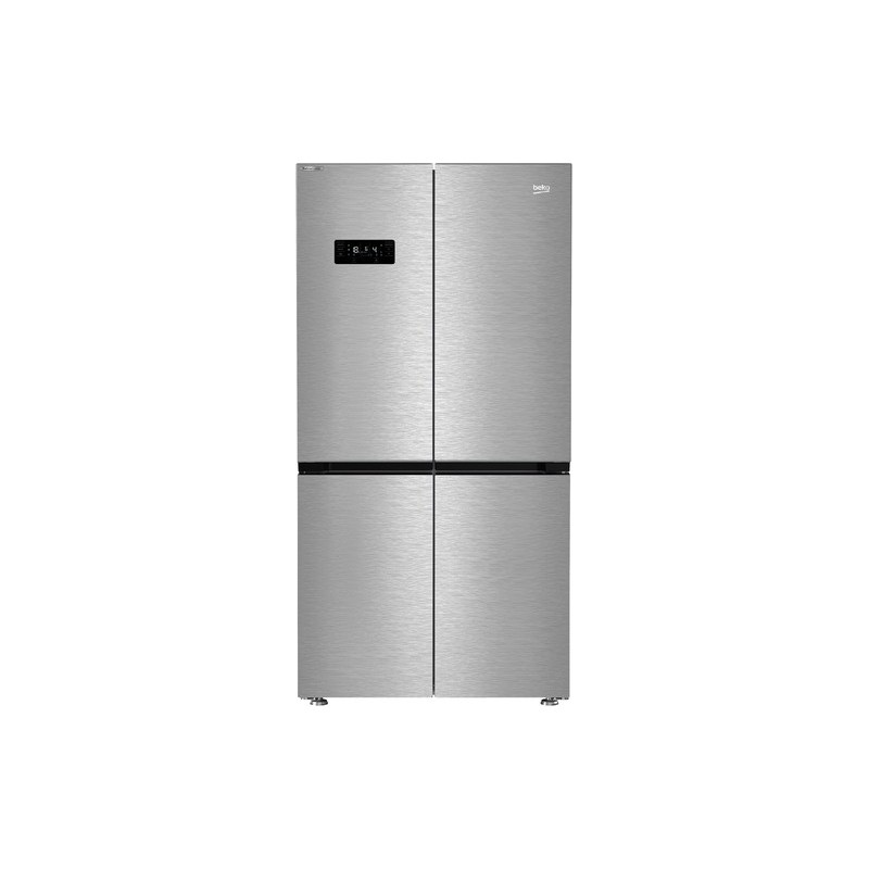 Beko GN1416240ZXN nevera puerta lado a lado Independiente 572 L E Acero inoxidable