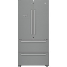 Beko GNE6049XPN nevera puerta lado a lado Independiente 539 L E Acero inoxidable