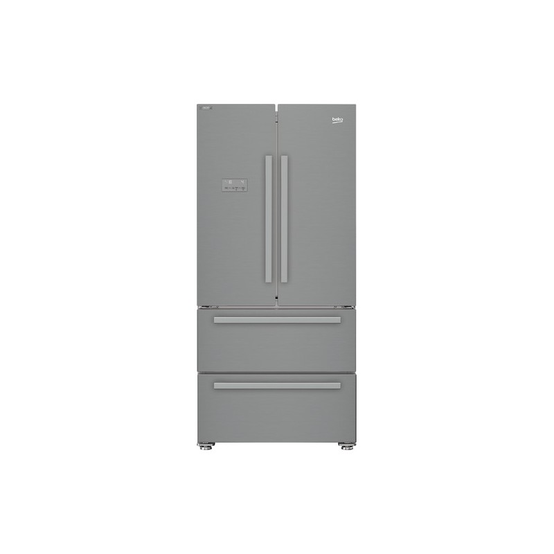 Beko GNE6049XPN nevera puerta lado a lado Independiente 539 L E Acero inoxidable