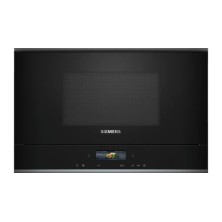 Siemens iQ700 BE732R1B1 microondas Negro Microondas combinado Integrado 21 L 900 W