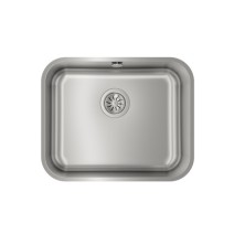 Teka BE 50.40 MAX Fregadero encastrado bajo encimera Rectangular Acero inoxidable