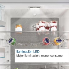 Bosch Serie 4 KSV36FIEP frigorífico Independiente 346 L D Blanco