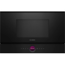 Bosch Serie 8 BER7321B1 microondas Negro Solo microondas Integrado 21 L 900 W
