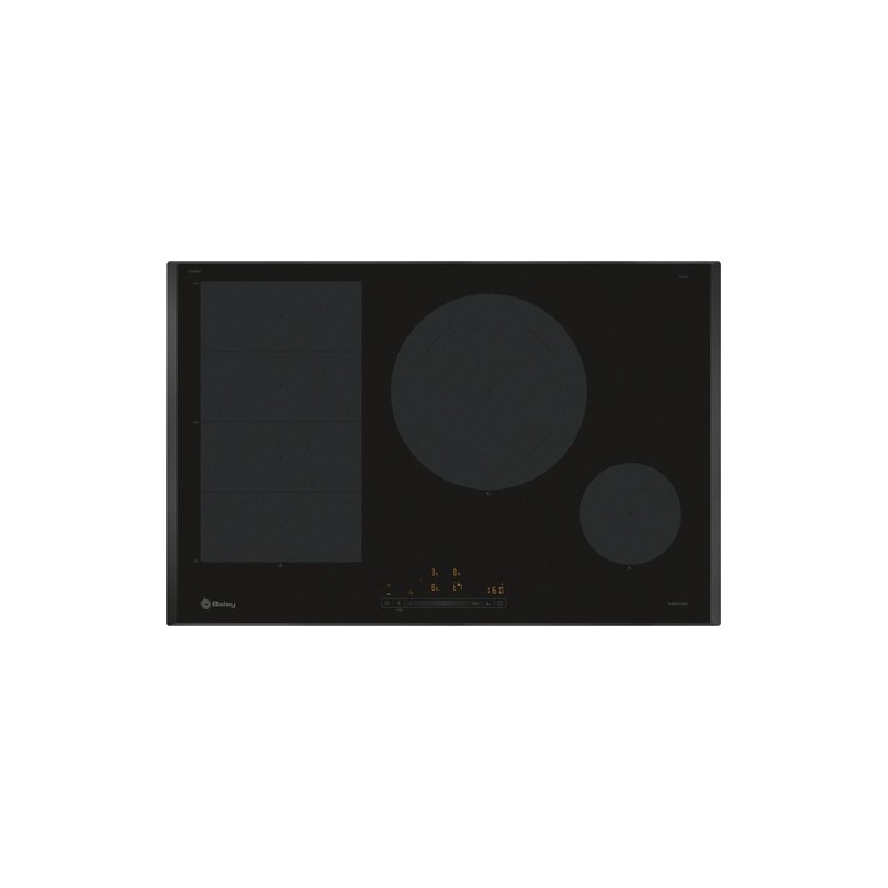 Balay 3EB989LH hobs Negro Integrado 80 cm Con placa de inducción 4 zona(s)
