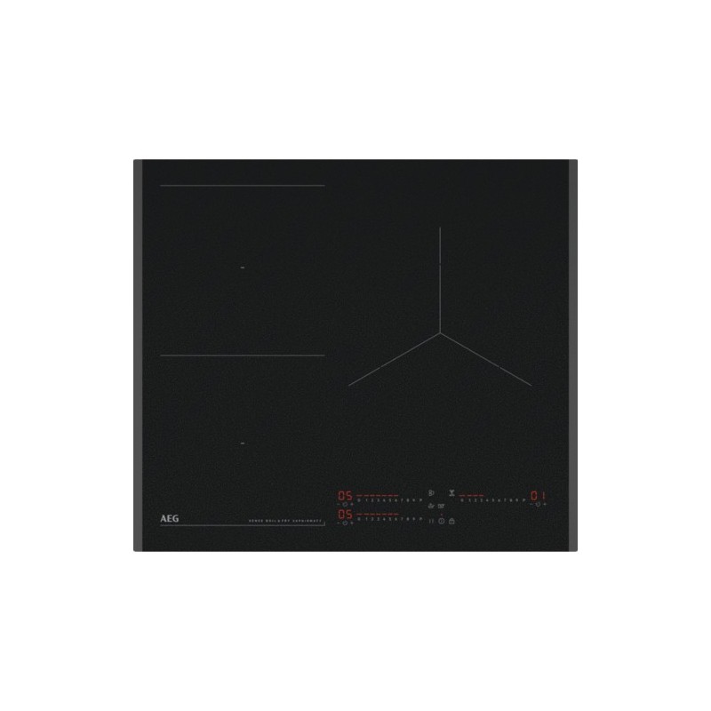 AEG TI63IQ30FZ Negro Integrado 60 cm Con placa de inducción 3 zona(s)