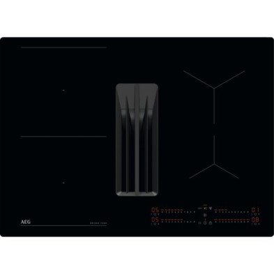 AEG TCH74B01FB Negro Integrado 68 cm Con placa de inducción 4 zona(s) Campana integrada