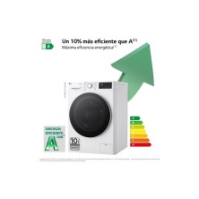 LG F4WR5510A0W lavadora Carga frontal 10 kg 1400 RPM Blanco