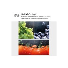 LG InstaView GMG961EVKE nevera puerta lado a lado Independiente 637 L E Negro, Acero inoxidable