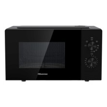 Hisense H20MOBP1G microondas Negro Microondas con grill Encimera 20 L 700 W