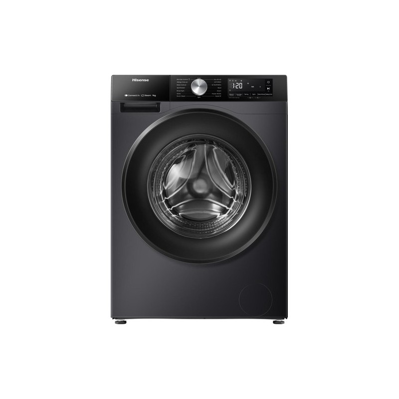 Hisense WF3S9043BB3 lavadora Carga frontal 9 kg 1400 RPM Negro