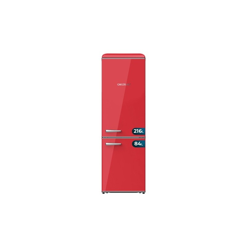 Cecotec 02756 nevera y congelador Independiente 300 L E Rojo