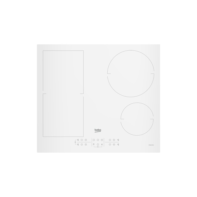 Beko HII64200FMTW Blanco Integrado 60 cm Con placa de inducción 4 zona(s)