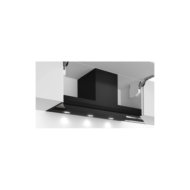 Bosch Serie 6 DBB97AM60 campana Encastrada Negro 460 m³/h